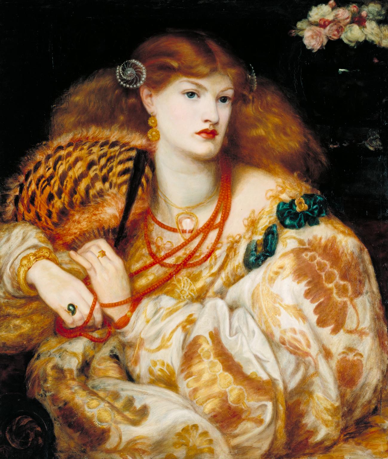 Monna Vanna 1866 by Dante Gabriel Rossetti 1828-1882