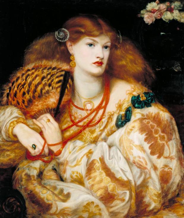 Monna Vanna 1866 by Dante Gabriel Rossetti 1828-1882