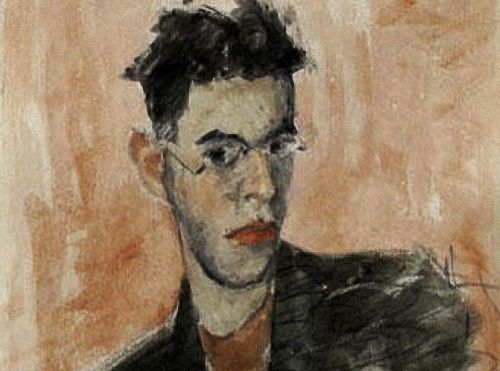 Der Kaiser peter Kien zelfportret