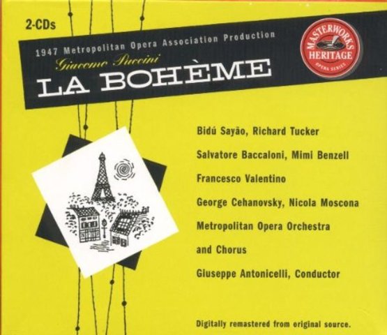 La Boheme Sayao