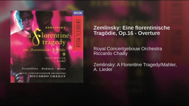 Zemlinsky Tragedie Chailly