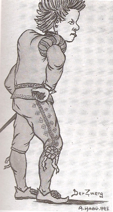 Zemlinsky zwerg kostuum