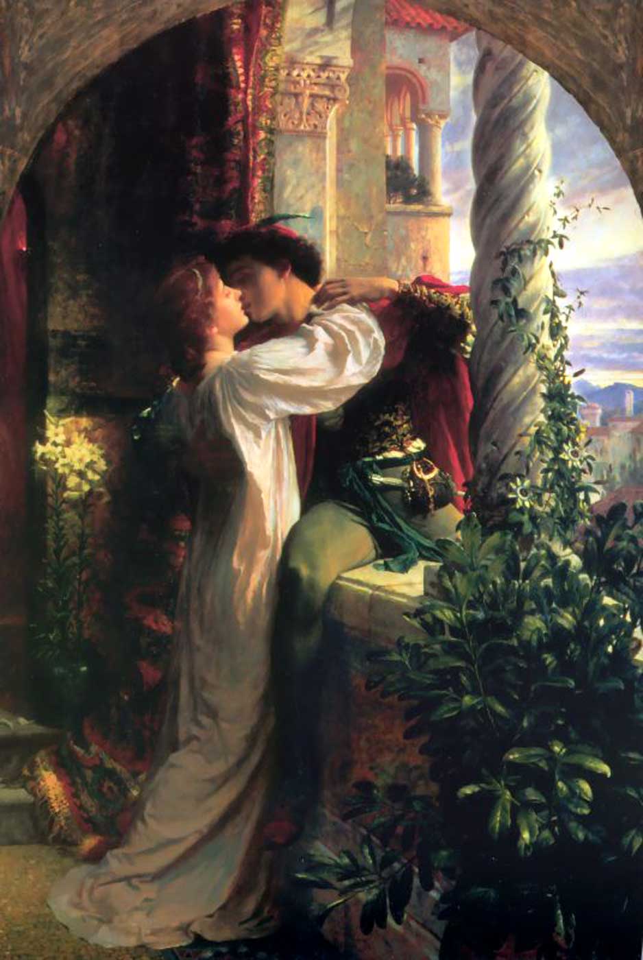 RomeoAndJuliet 1884 painting by Frank Bernard Dicksee.