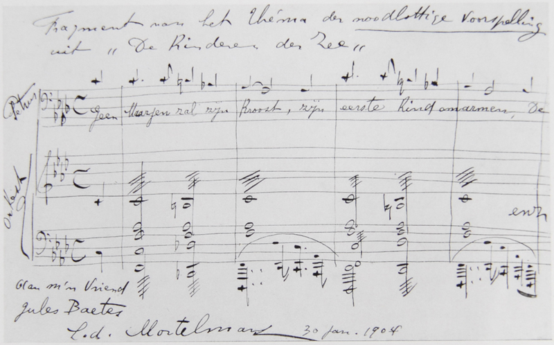 Mortelmans partituur