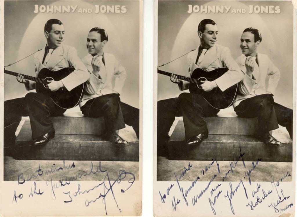 Johnny and Jones artiestenfoto