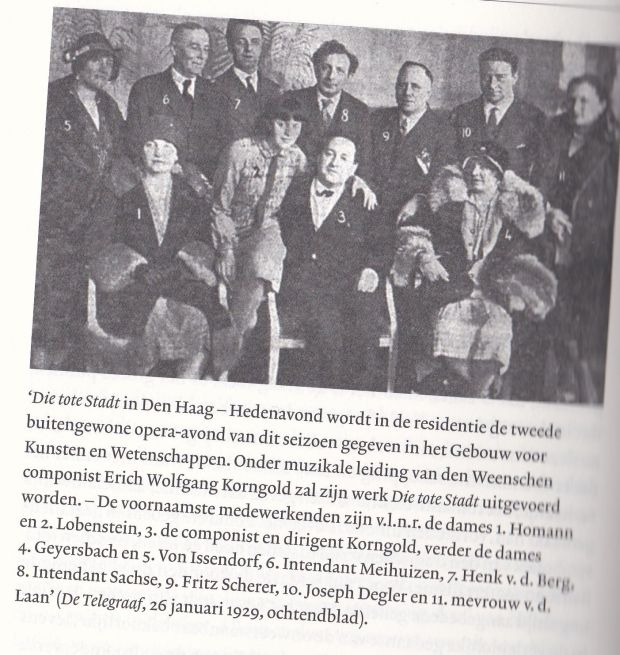 Korngold 1929 den Haag