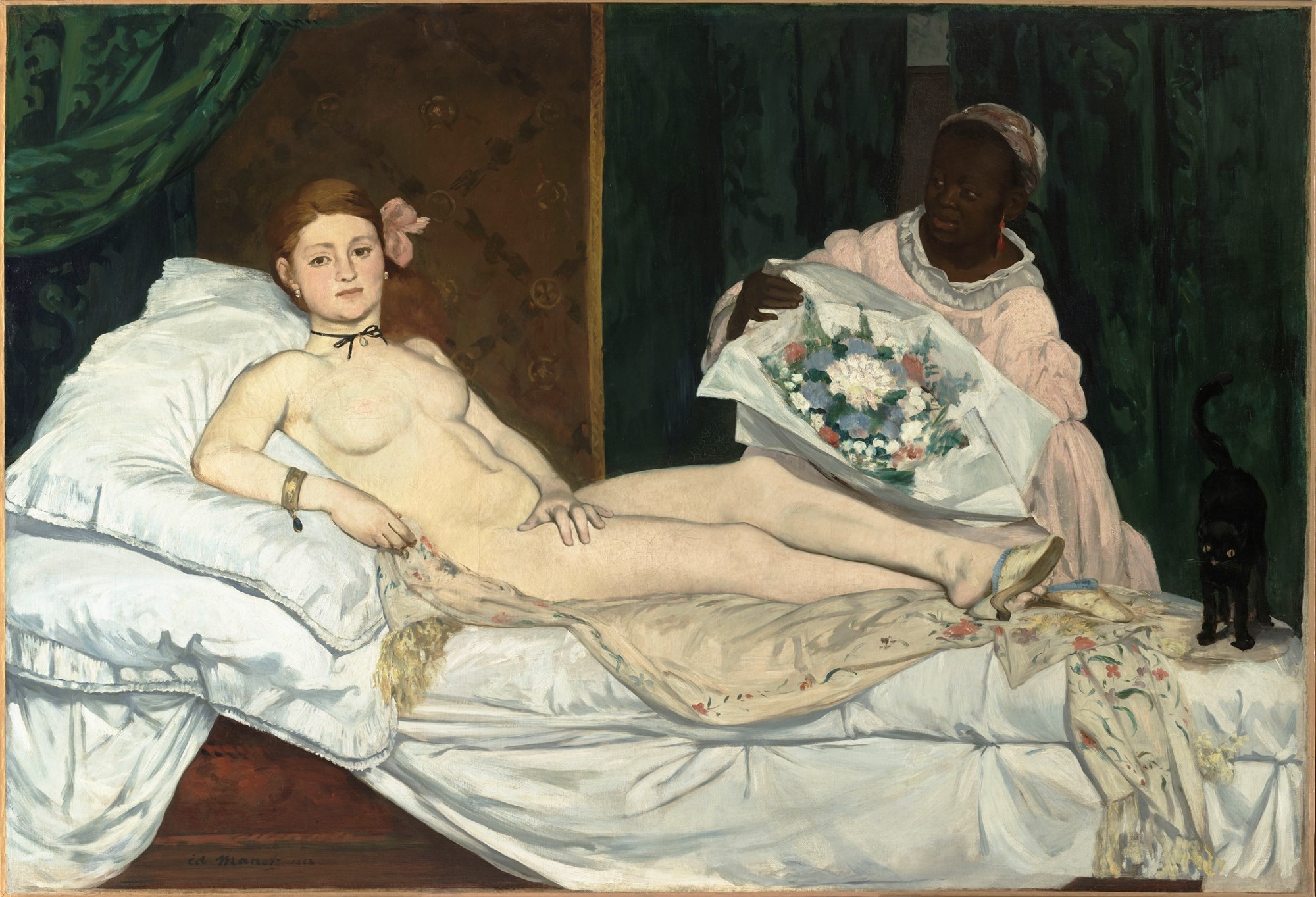 MalikiÉdouard_Manet_-_Olympia_-_Musée_d'Orsay,_Paris