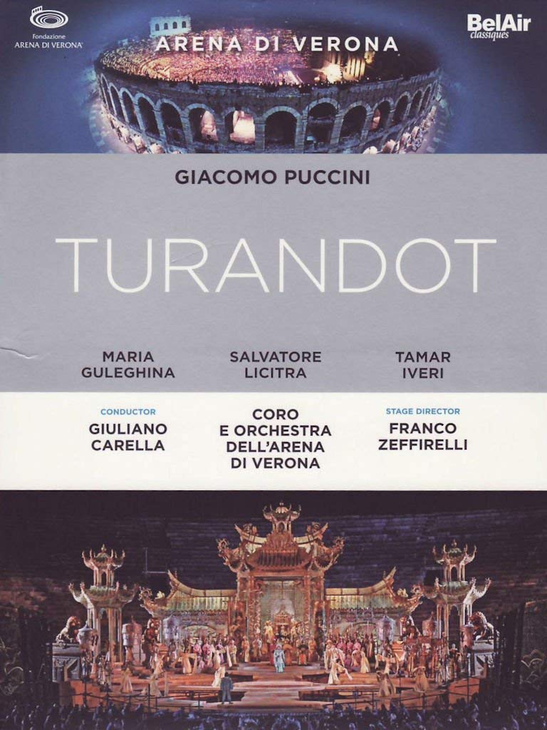 Turandot Licitra dvd