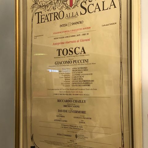 Tosca La scala