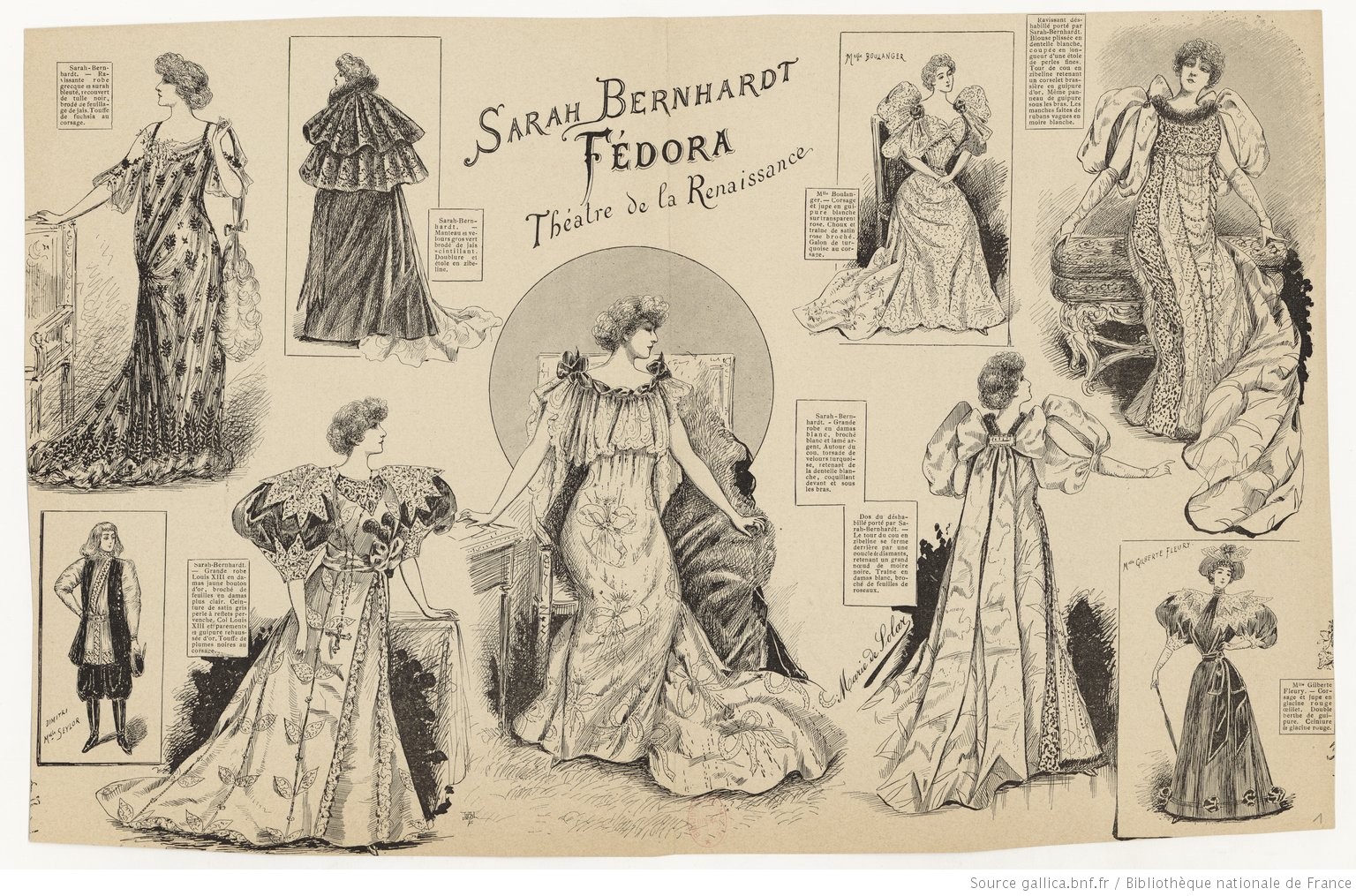 Fedora Sarah_Bernhardt_Fédora_Sardou_Renaissance_Solar