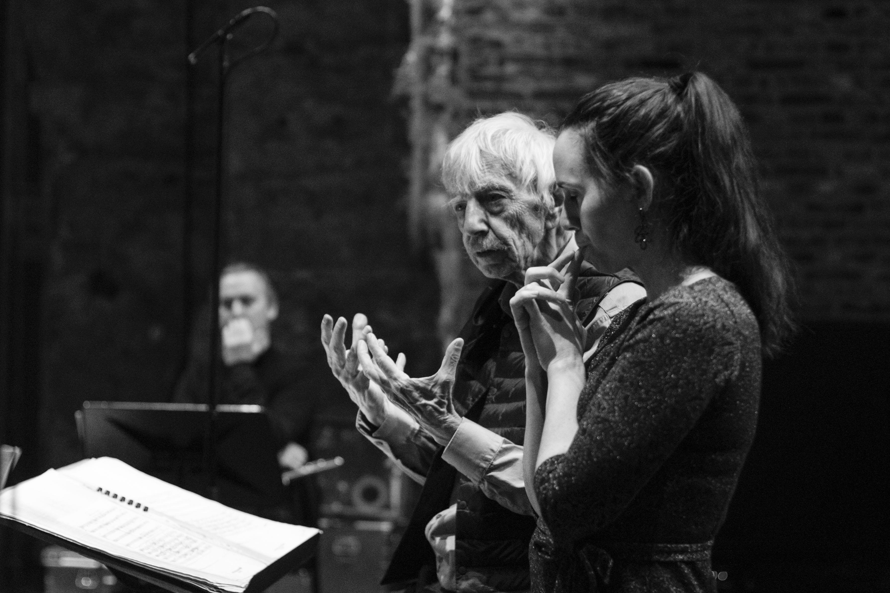 slotakkoord Repetitie met Het Collectief en Katrien Baerts Foto Gerrit Geerts